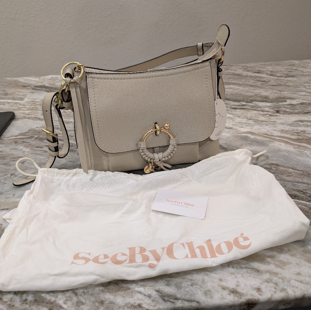 See By Chloe Cream Leather Bag - Picture 12 of 13